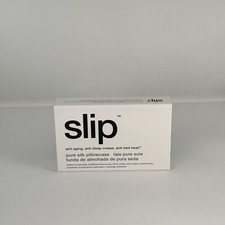 Slip Silk Pillow Case - White - New Zip Closure