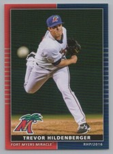 Trevor Hildenberger 2016 Grandstand Fort Myers Miracle Twins Minor League 