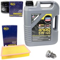 MotoröL Filter Set 5W40 5Liter + ÖLablassschraube FüR VW Transporter VI Pritsche