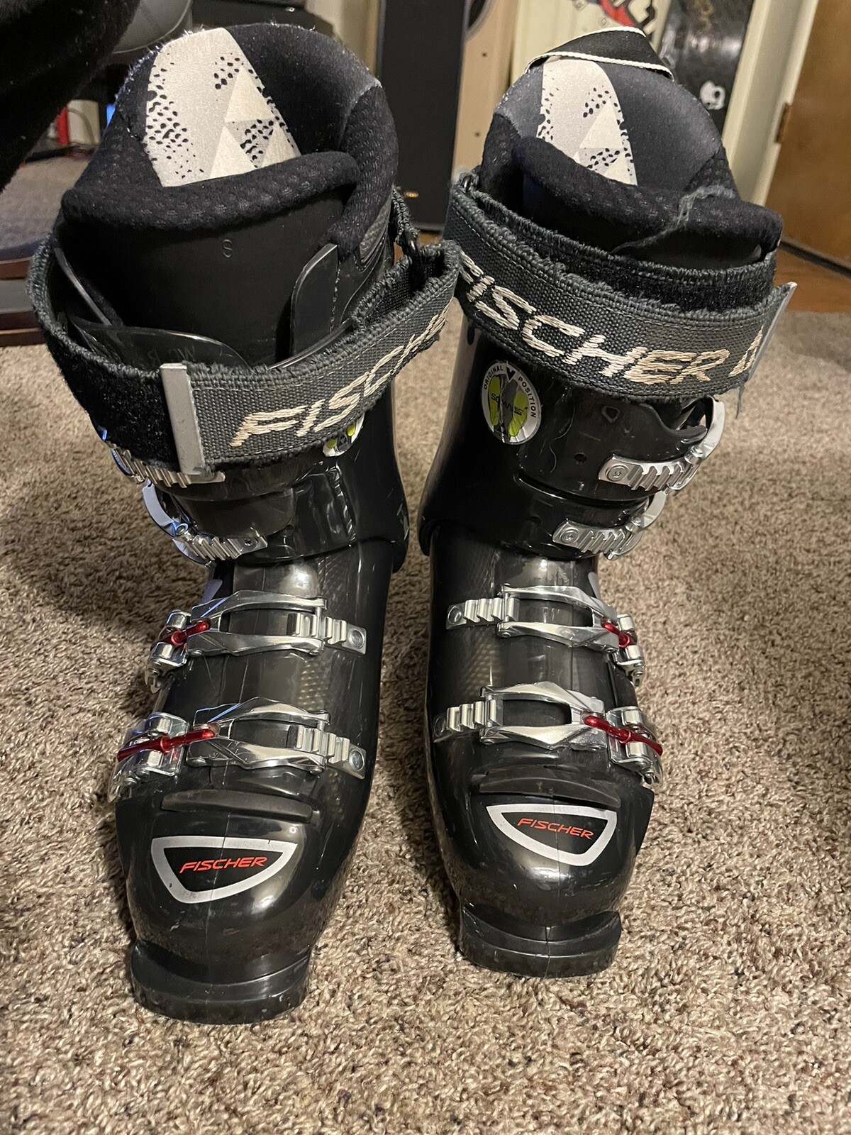 SALOMON FISCHER SOMA TEC SCARPONI DA SCI UOMO MISURA 25 5 7 5