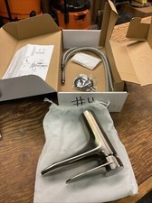 Single Hole Faucet Single Handle Bathroom Faucet Brushed Nickel AB1770 Box 4 