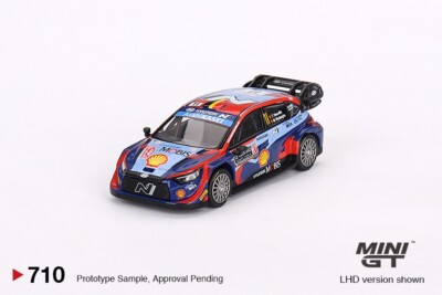 Mini GT 1:64 Hyundai i20 N Rally1 Hybrid #11 2023 Rally Monte
