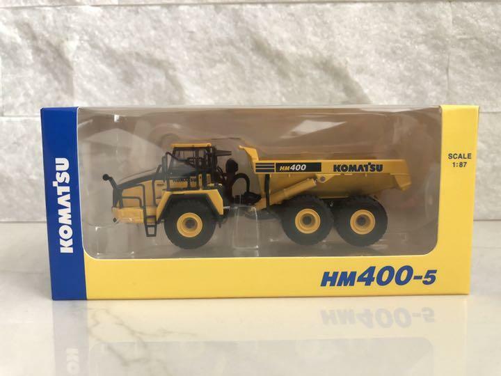 Komatsu HM400-5 Mini Car Toy Diecast Model Articulated Dump Truck