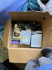 Xbox 360 Parts Lot Of Disc Drives Cases Power Cords For Both Slim And Older
