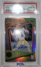 2022 Panini Legacy Football Under/Lights Bronze AU RC Kenny Pickett 23/25 