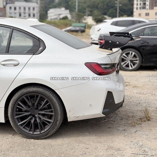 Carbon Fiber GT Rear Trunk Spoiler Wing Fit For BMW M2 M3 M4 M5 Sedan Gran Coupe - Picture 23 of 24
