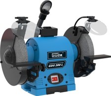 GÜDE Doppelschleifer Schleifer Schleifmaschine LED Licht 520 Watt GDS 200.1 L