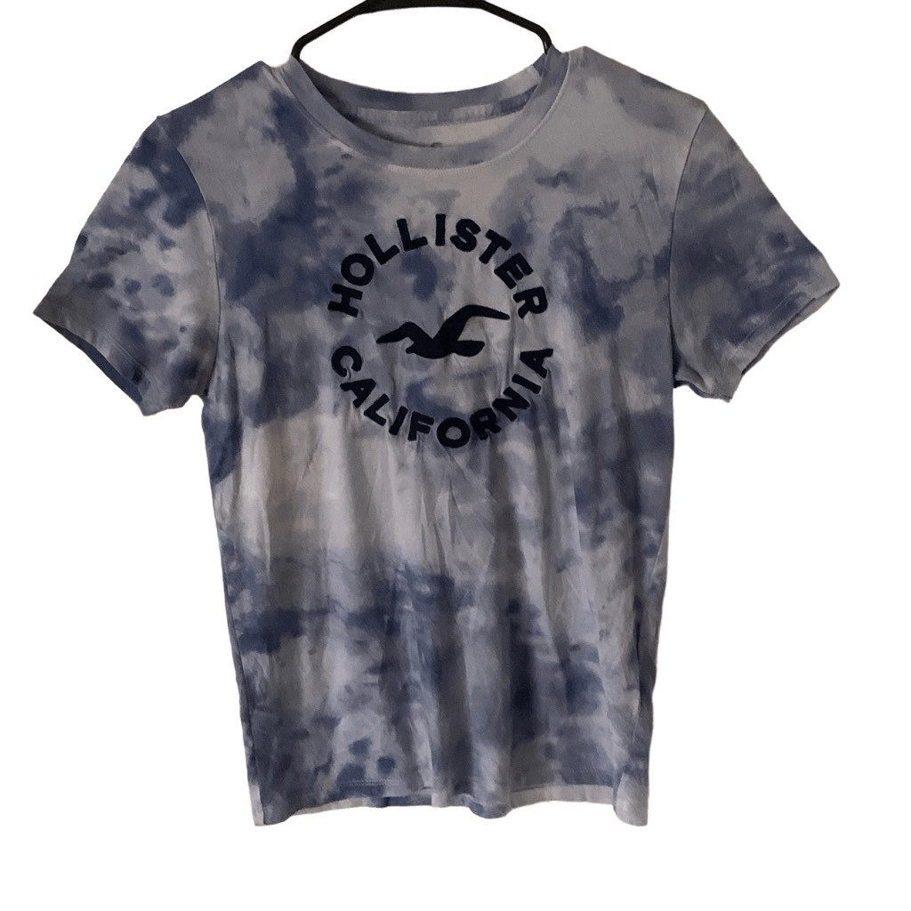 Pre Owned Women’s Hollister Classic T Shirt Tye Dye Sz S Casual Classic Style