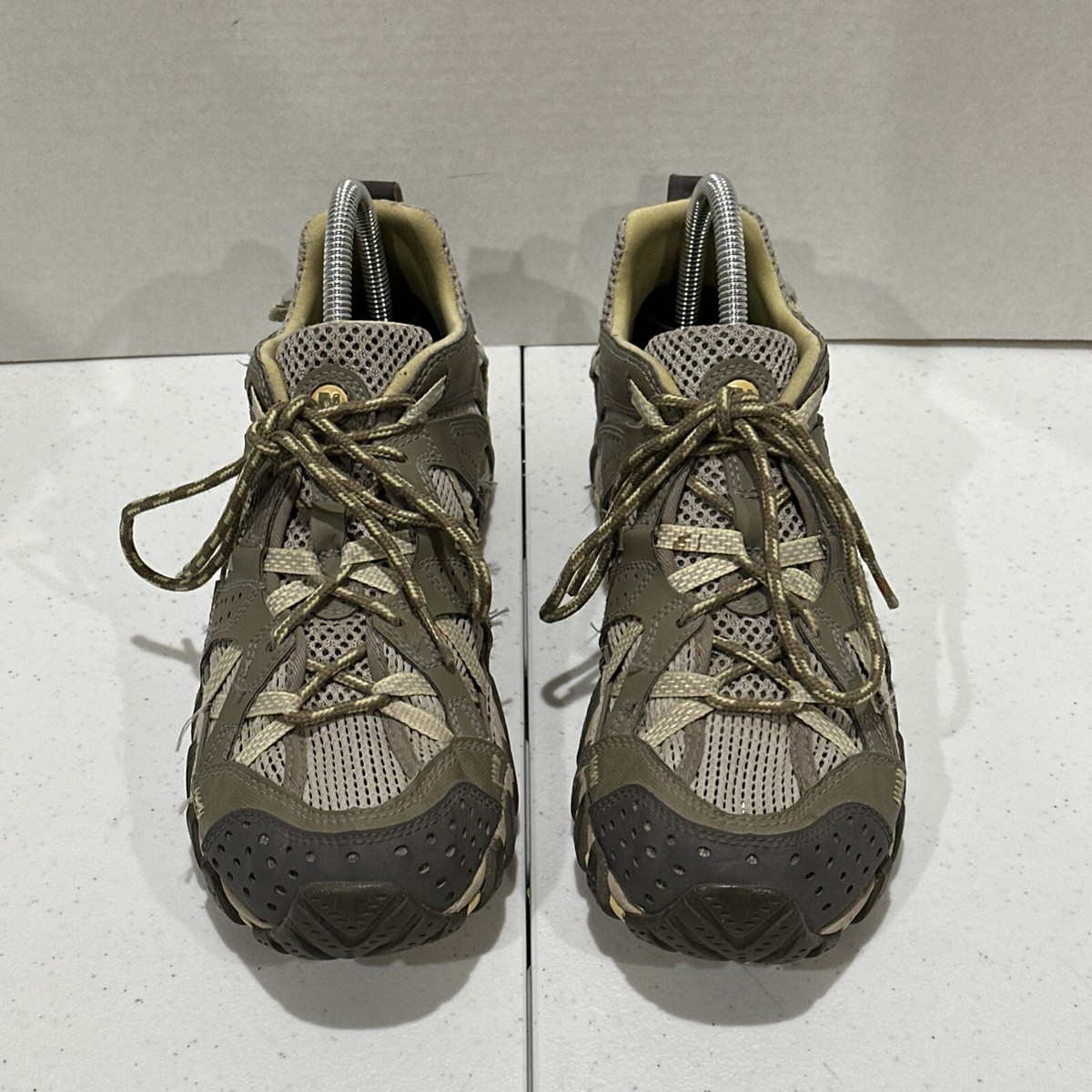 Merrell Waterpro Maipo Moss/chardonnay Vibram Lace Up Hiking Shoes