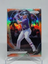 2020 Panini Prizm #13 Yonathan Daza Cosmic Haze RC E5E