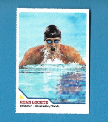 2010 SI for Kids RYAN LOCHTE Sports Card, Backstroke WR Swimmer Olympics #519