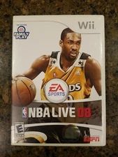 NBA Live 08 Nintendo Wii ~ Complete w/ Case & Manual USA Ship (up to 4 players)