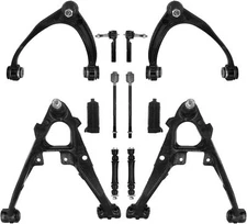 Front Upper Lower Control Arm Suspension Kit for Chevy Silverado GMC Sierra 1500