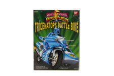 VTG 1993 Bandai Mighty Morphin Power Rangers Triceratops Battle Bike Vehicle
