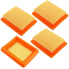4-Pack HQRP Air Filter for Stihl BT FR FS HT KM MM SP Series Tool Systems
