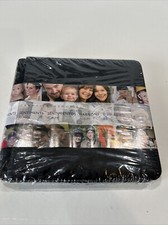 Creative Memories 7 X 7 Black Sentiments Album with Pages Scrapbooking