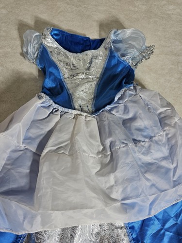 Disney Princesa Niña Cintura 22 in Largo 34 in Vestido de fiesta Cosplay Usado - Imagen 16 de 24