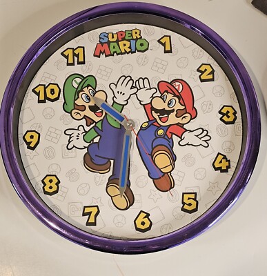 Super Mario Wall Clock 10