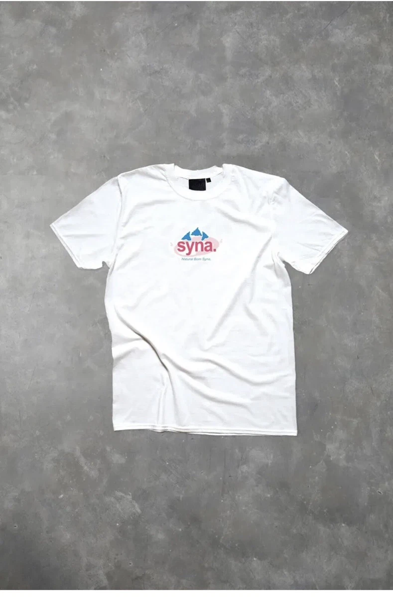 SYNA WORLD X EVIAN SIZE L EXCLUSIVE TEE ONLY ONE AVAILABLE BE