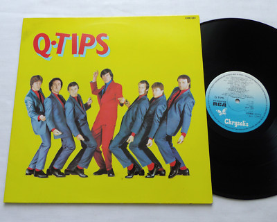 Q-TIPS ''S/T'' FRENCH Orig LP CHRYSALIS (1980) feat. Paul Young New Wave NM/MINT