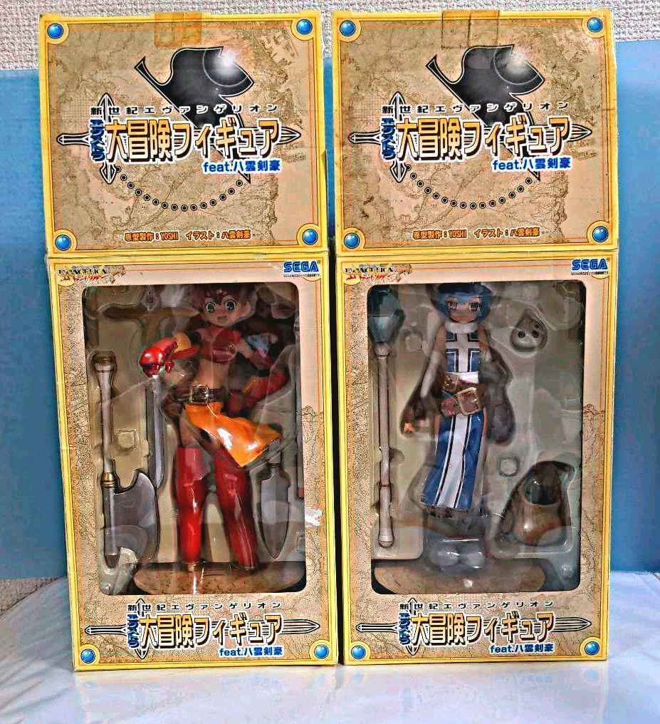 Evangelion Extra Adventure Figure feat. Kengō Yagumo rei asuka set