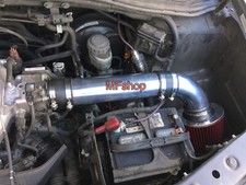 Black Red For 2pc 09-13 Honda Pilot 3.5l V6 Lx Ex Exl Sport Air Intake + Filter