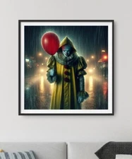 Ai Art Print 42cm X 42cm  PENNYWISE