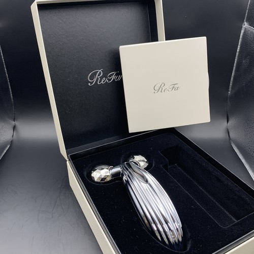 Used ReFa CARAT RAY RF-PC2019B MTG Platinum Beauty Facial Roller Handy Device - Picture 2 of 11