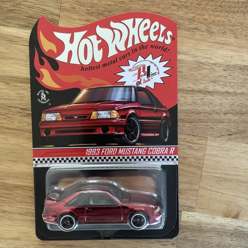 Hot Wheels Red Line Club RLC Exclusive Fox-Bodied ‘93 Ford Mustang Cobra R ! - Image 4 of 4