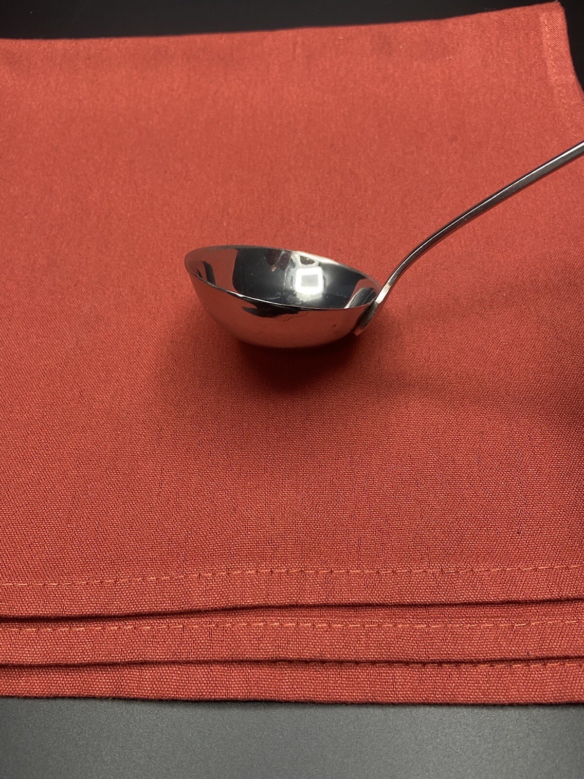 CALDERONI BORROMEO ITALY Stainless Steel Flatware Gravy Ladle 63/4