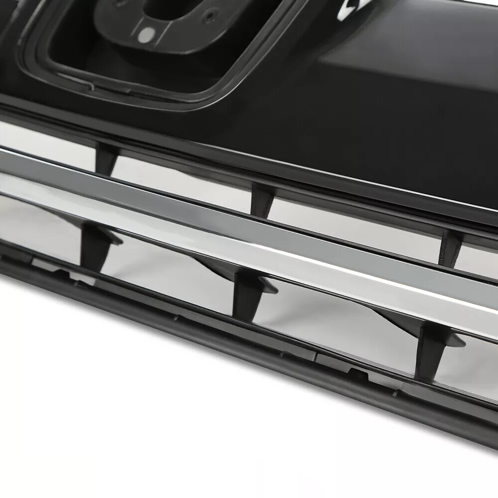 For Honda FIT EX 2015-2017 Front Bumper Upper Grille + Fog Light Kit+4 Brackets