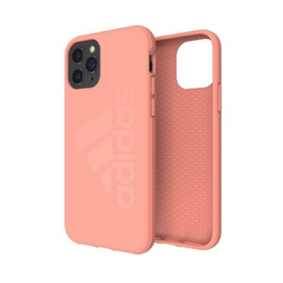 Adidas Silicone Case iPhone 11 Pro Max Pink Tasche Schutz Handy Hülle Case