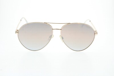 Quay Gold Aviator Sunglasses in Just Sayin Quay Just Sayin 126 Womens Sunglasses Aviator Gold Metal  main image 2