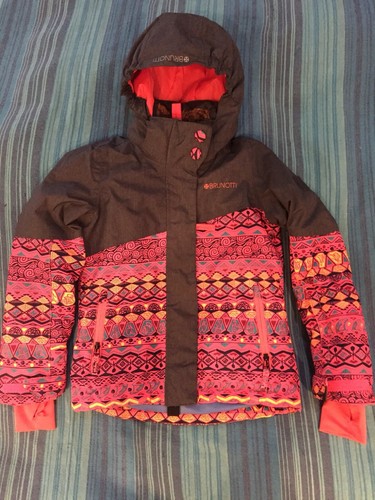 Giubbotto Giacca Sci Neve Brunotti Bambina Ragazza Tg 128 Bellissima | eBay