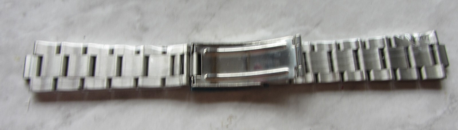 20mm Stainless Steel Oyster Band Bracelet Strap with 455b pattern ends image 2