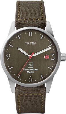 TRIWA Watch TIME FOR PEACE HUMANIUM METAL 39 HU39GR-CL080912 Men's Green