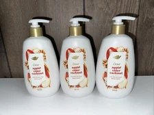 3 PACK Dove APPLE CIDER CARAMEL Holiday Treats Hand Wash Limited Edition  12oz
