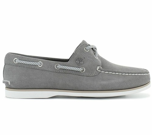 Timberland Classic Boat 2 Eye Shoes Light Grey - 41.5