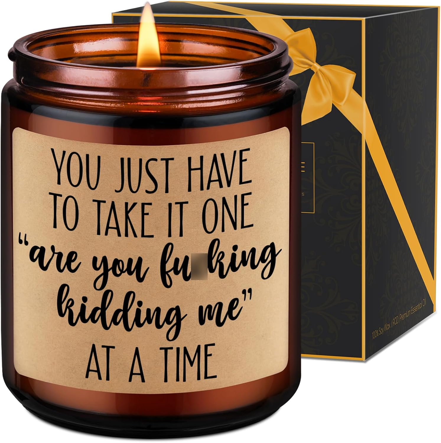 Scented Candles - Boss Gifts, Coworker Gifts for Women, Men - Funny Christmas Gi