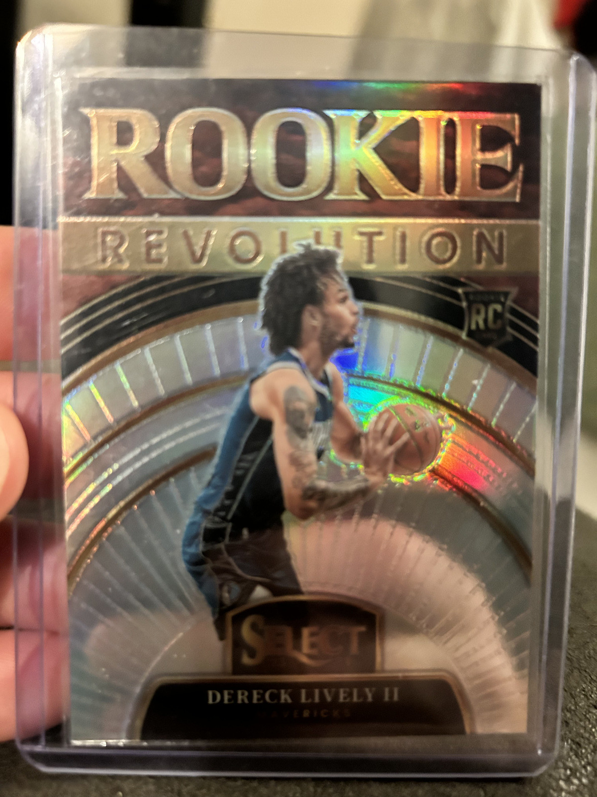 2023-24 Panini Select - Rookie Revolution Silver Prizm #7 Dereck Lively (RC)