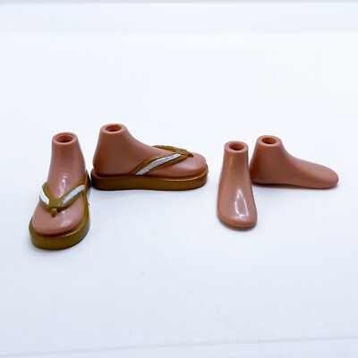 Sun Kissed Summer Cade MGA Bratz Boyz Doll Shoes Feet Lot   (Read)