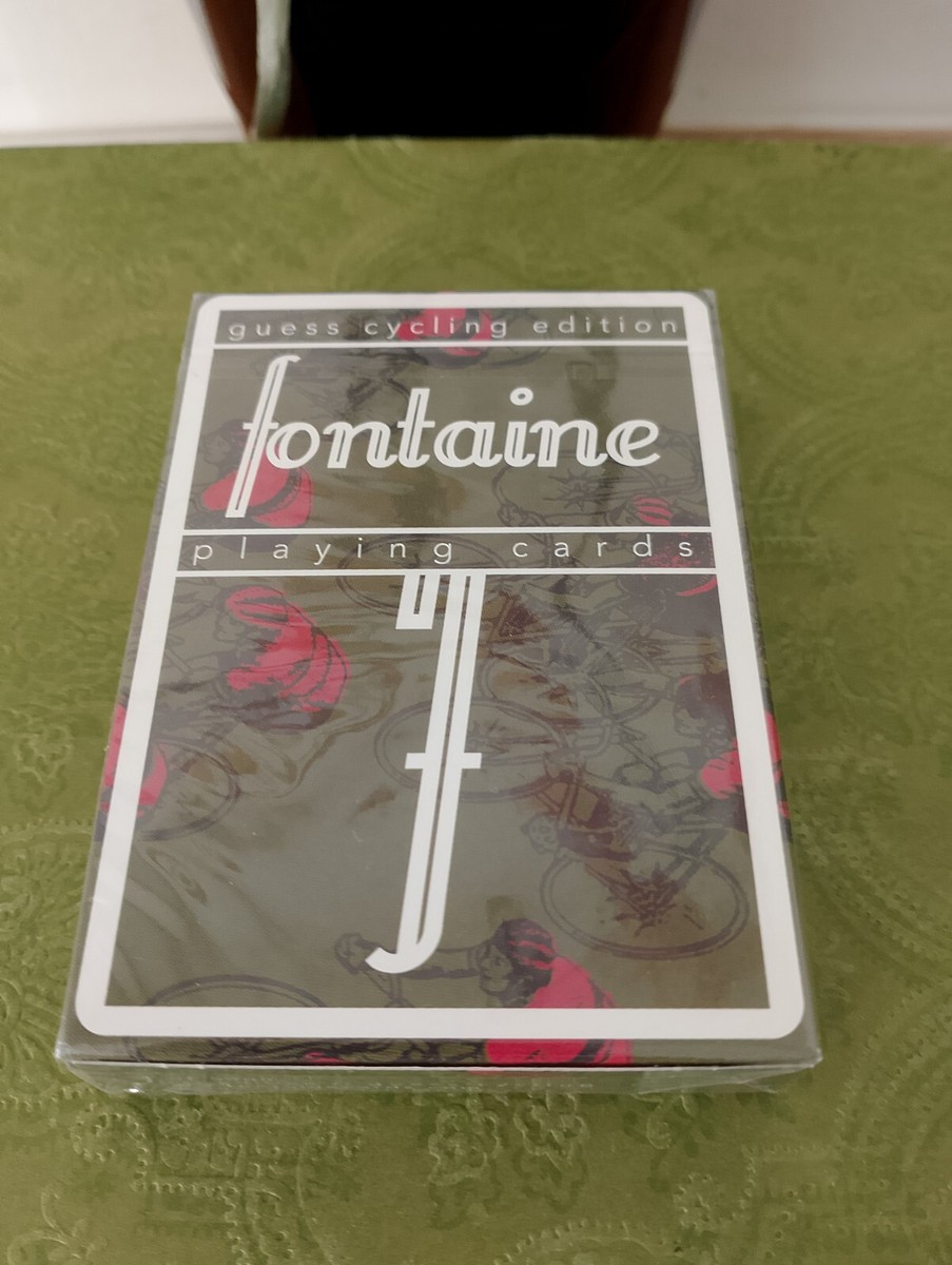 Fontaine Guess Cycling Edition Playing Cards By Zach Mueller