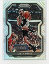 Patty Mills 2020-21 Panini Prizm Silver Holo SP #66 San Antonio Spurs