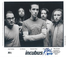 * DIRK LANCE * signed 8x10 photo * INCUBUS * ALEX KATUNICH * COA * 2