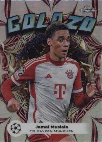 2023-24 Topps Stadium Club Chrome #42 Jamal Musiala FC Bayern