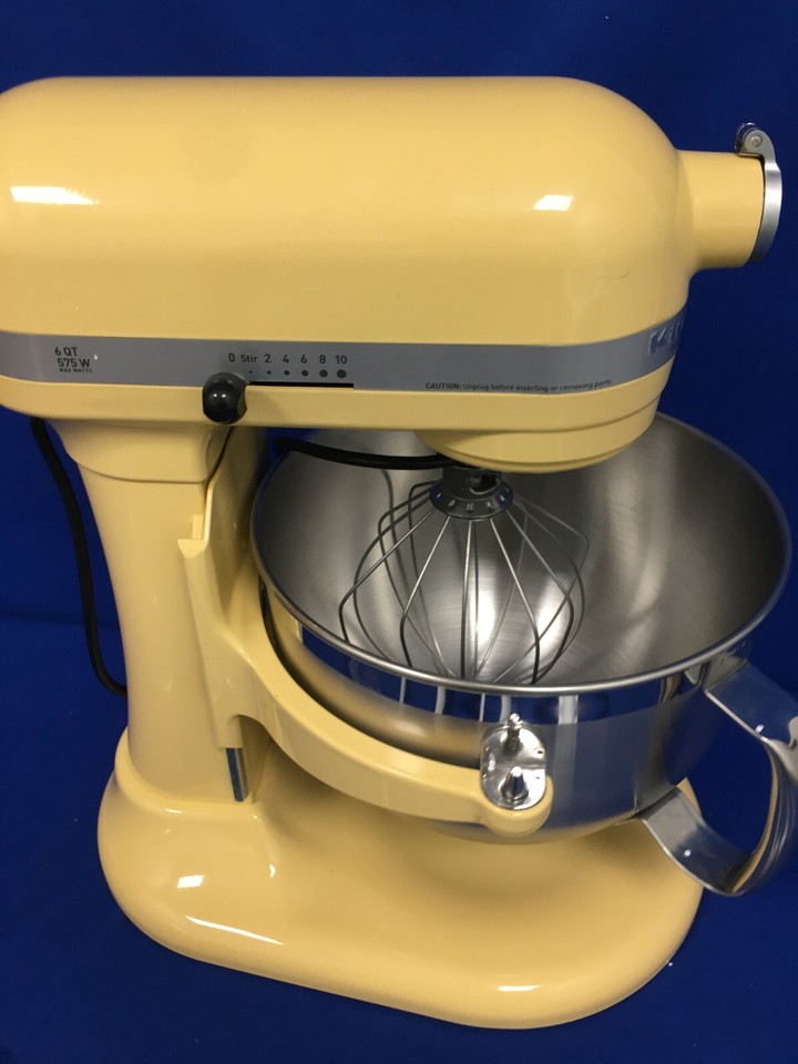 KitchenAid Pro 600 6QT Bowl Lift Stand MixerMajestic Yellow