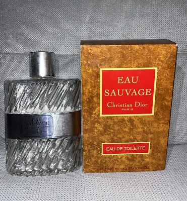 EAU SAUVAGE POUR HOMME CHRISTIAN DIOR FLAKON 1000 ml  LEER