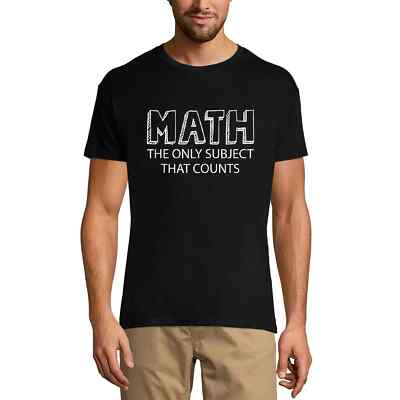 Herren Grafik T-Shirt Mathe das einzige Fach das zählt Nerd   Math The Only