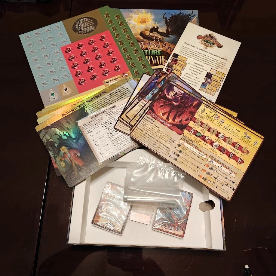 Spirit Island + Expansiones, Promociones, Inserto de Madera y Horizons of Spirit Island Foto 4 de 4