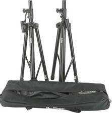 On-Stage Stands Compact Speaker Stand Pair with Carrying Bag